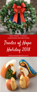 Trades of Hope Holiday 2018 Collection is here! Read all about the Trades of Hope Holiday Collection for 2018 and the limited time money-saving bundle! Click for details on how to purchase these gorgeous Fair Trade & Ethical Christmas Decorations for yourself!