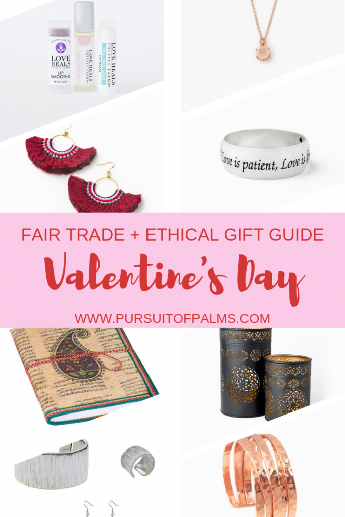 Looking for Fair Trade + Ethical gifts for your sweetheart this Valentine's Day? Check out this gift guide to make your shopping easier! #tradesofhope #valentinesday #valentinesdaygifts #jewelry #fairtrade #ethical