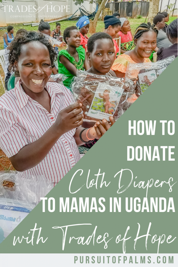 Find out how YOU can provide cloth diapers to mamas and their babies in Uganda with Trades of Hope! Start your Fair Trade business that impacts people all around the globe with Trades of Hope today! Click to read and email tawnyandluke@kindredmovement.com with any questions you may have about this incentive! #tradesofhope #directsales #fairtrade #ethical