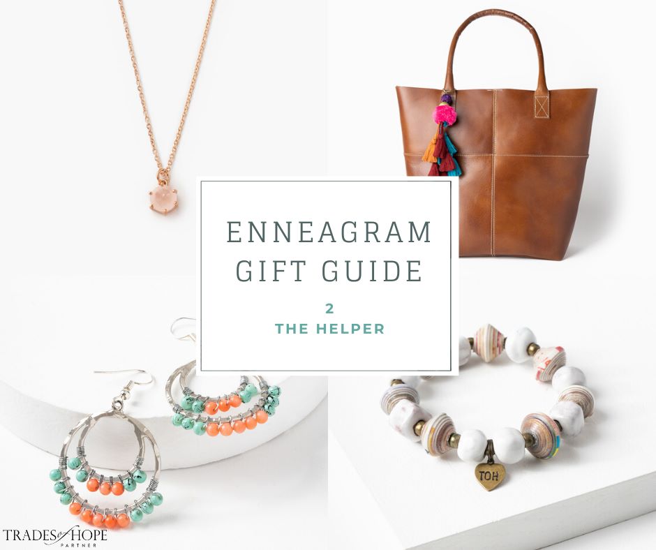 Enneagram Type 2 Fair Trade Gift Guide | Read all about the Type 2 Gift ideas! Click for details on how to purchase these gorgeous Fair Trade & Ethical Gifts for yourself! #fairtrade #ethical #giftguide #tradesofhope #directsales #enneagram
