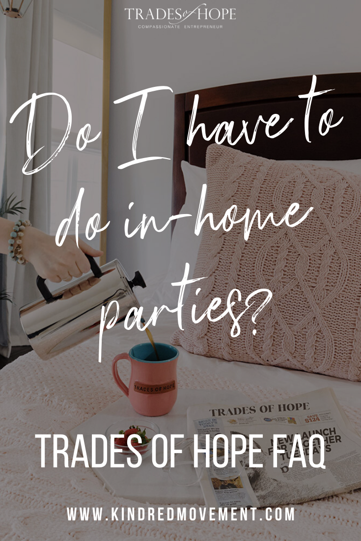 Trades of Hope FAQ Are you a new Trades of Hope Partner? Looking to join Trades of Hope? Click to read the 9 most common Trades of Hope questions and answers. #tradesofhope#workfromhome #directsales #fairtrade #ethicalfashion #jointradesofhope