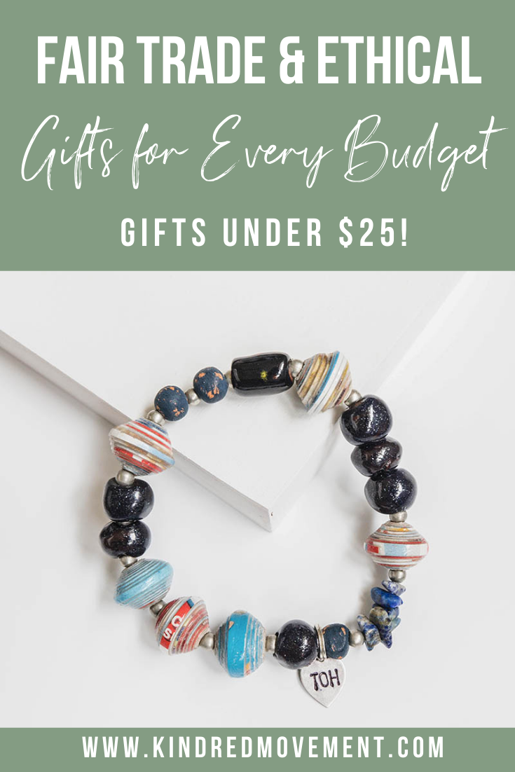 Looking to give Fair Trade & Ethical gifts to the ladies in your life, but don't want to spend a fortune? Click to check out this list of Fair Trade & Ethical Gifts for Her gifts for any budget!