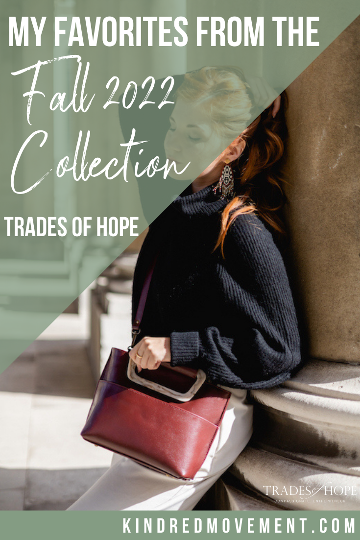 Trades of Hope Fall 2022 Collection is here! Read all about the Trades of Hope Fall Collection for 2022! Click for details on how to purchase these gorgeous Fair Trade & Ethical jewelry, accessories, and apparel pieces! #fairtrade #ethical #tradesofhope #fall