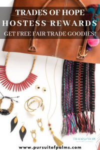 Want to know about Trades of Hope hostess rewards? Looking for details on how to earn free fair trade jewelry and home decor? Click to read all about Trades of Hope hostess rewards and how to earn without parties! Email tawnyandluke@kindredmovement.com for more information!