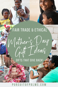 Shop for Mother's Day with these fair trade + ethical gift ideas! Every purchase empowers women out of poverty! This blog posts my top 10 picks for Mother's Day Gifts in 2019! Click through to read the gift guide and email me at tawnyandluke@kindredmovement.com for a FREE gift! #tradesofhope #fairtrade #ethical #directsales #mothersday #giftideas