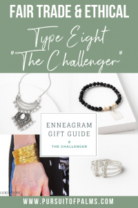 Enneagram Type 8 Fair Trade Gift Guide | Read all about the Type 2 Gift ideas! Click for details on how to purchase these gorgeous Fair Trade & Ethical Gifts for yourself! #fairtrade #ethical #giftguide #tradesofhope #directsales #enneagram