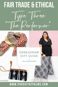 Enneagram Type 3 Fair Trade Gift Guide | Read all about the Type 3 Gift ideas! Click for details on how to purchase these gorgeous Fair Trade & Ethical Gifts for yourself! #fairtrade #ethical #giftguide #tradesofhope #directsales #enneagram